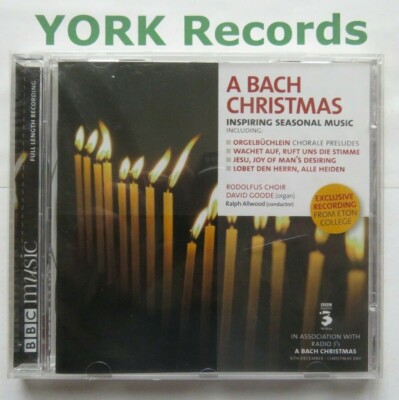 J.S. BACH - A Bach Christmas GOODE / ALLWOOD Rodolfus Choir - Ex Con CD BBC