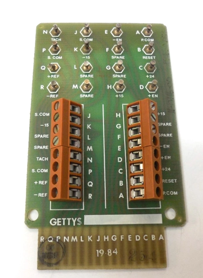 GETTYS PC CIRCUIT BOARD MODULE 11 0116 100, 11-0116-00, SERVO CONTROLLER - Image 4 of 4