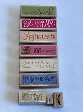 Rubber Stamp Lot Slogans, Taglines, Phrases, Expressions
