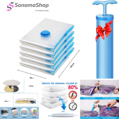 Bolsas de Almacenamiento al Vacio Para Maletas de Viaje
