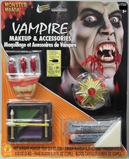 DRACULA VAMPIRE KIT Costume Monster Fangs Blood Classic Horror Rubie's 19201 NEW