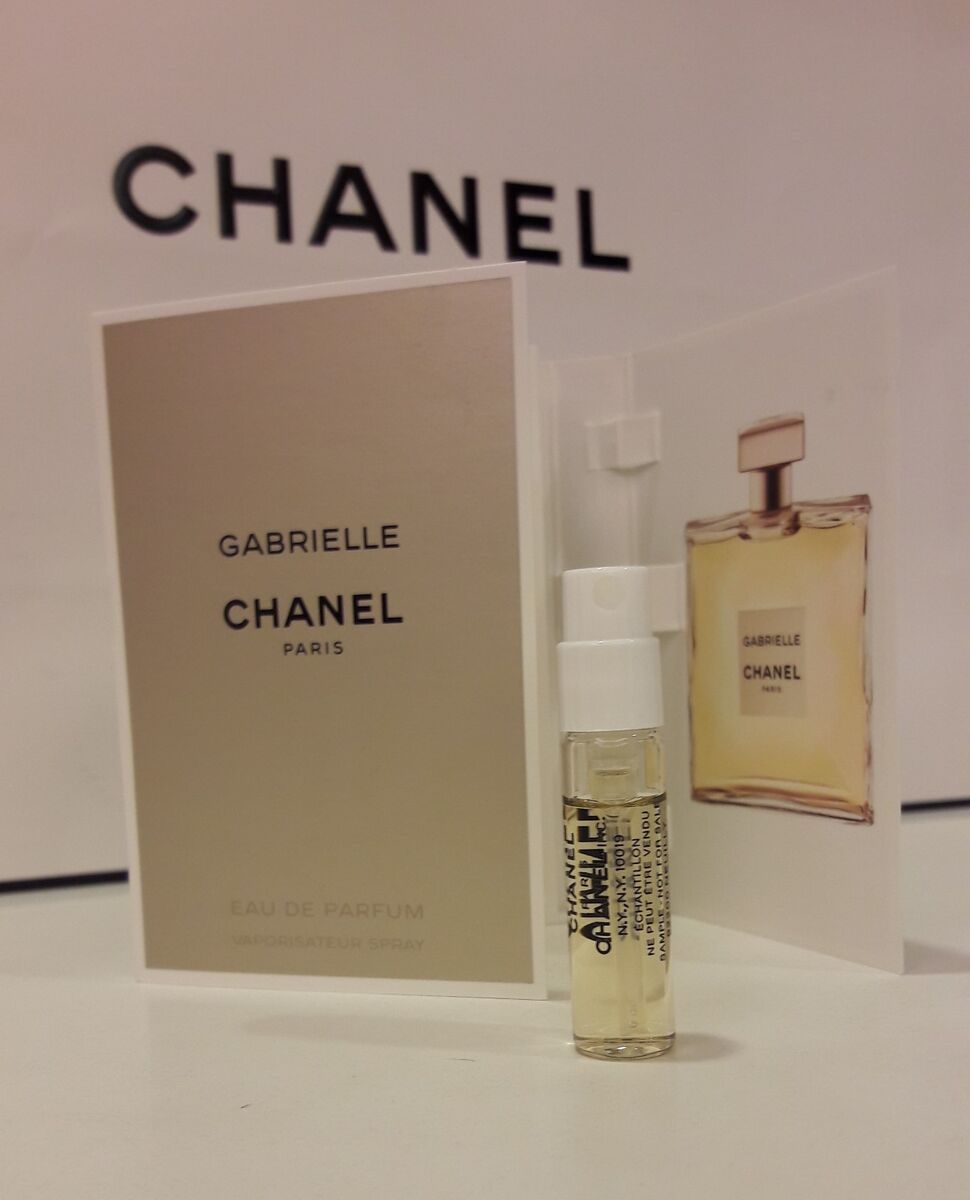 GABRIELLE CHANEL MOISTURIZING BODY LOTION 1ml + EDP SPRAY 1.5ml Vial