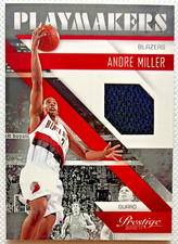 2010-11 Prestige Playmakers Materials Basketball Card #17 Andre Miller/249 Jsy