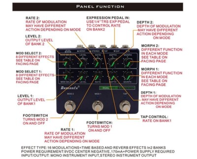 Demonfx DUAL MOD WORKSTATION Numerous Options Just arrived Fast