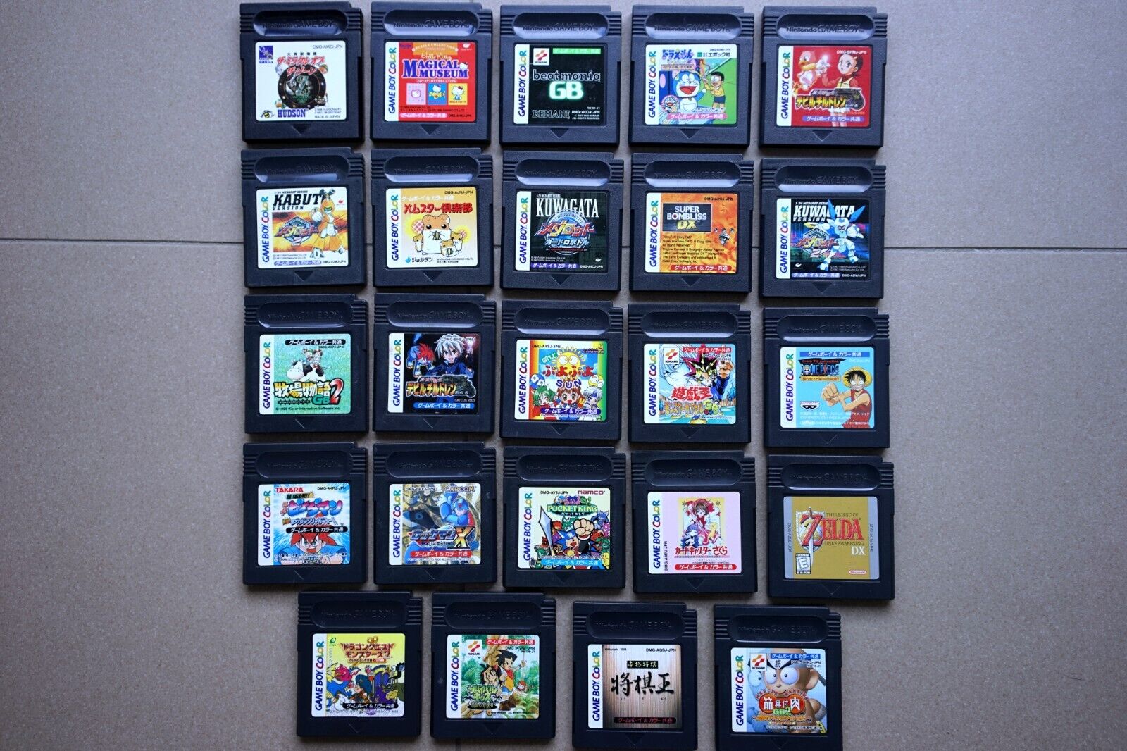 Various Nintendo Gameboy & Gameboy Color GB GBC Games - Japanese Edition