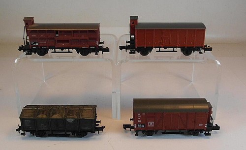 Arnold Spur N 1/160 Güterwagen-Konvolut gedeckte Güterwagen 2-achsig der DB#7805 | Zustand: Gebraucht