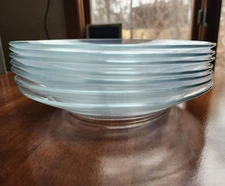 Duralex Lys 9 Inch Clear Soup Plate, Set Of 7