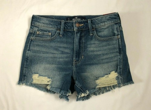 NEW Hollister Women Denim Shorts High 