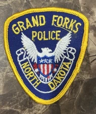 1980's Grand Forks Police Department Patch - North Dakota