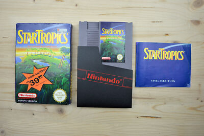 NES - Star Tropics - (OVP, mit Anleitung)