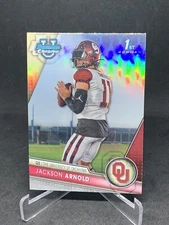 2023 Bowman University 1st Chrome  Jackson Arnold Refractor RC Sooners 82624