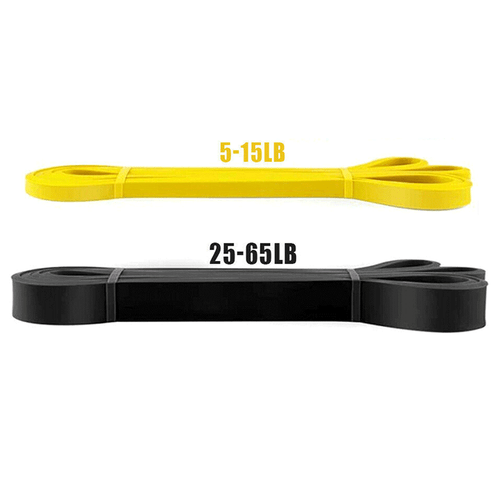 Heavy Duty Resistance Band SET POWER Loop Exercise Yoga Gym Fitness Workout Band - Picture 15 of 26