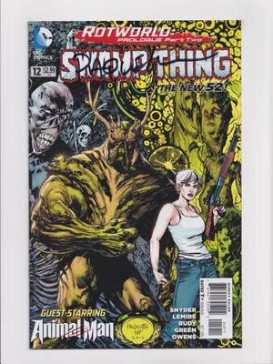 Swamp Thing #12 New 52 DC Comics 2012 Signed Yanick Paquette High Grade NM
