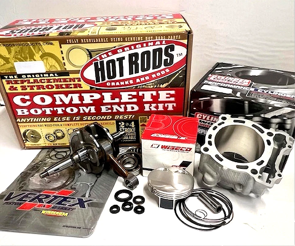 Kit de reconstrucción Yamaha YFZ 450 2006-2009 Hot Rods Wiseco cilindro 11,4:1 funciona 95 mm Foto 2 de 4