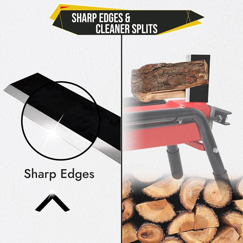 Log Splitter Wedge - 12"(L) X 6"(W) X 1"(Thick)- Manual Wood Log Splitter Wedge - Image 3 of 4