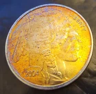 2004 Indian Buffalo Rare Vtg Natural Toned-999 Silver 1 Oz Ounce Art Coin Round
