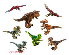 LEGO - Jurassic World Dinos - Lot of 8 Dinosaurs from 2018 Jurassic World sets