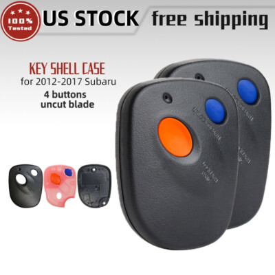 2X Remote Key Keyless Entry Fob Shell Case Housing Buttons for Subaru A269ZUA111