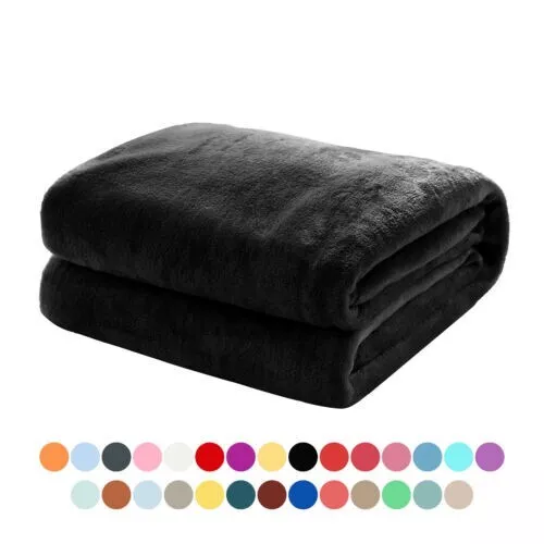 Kuscheldecke Flauschige Wohndecke Flanell Fleecedecke Sofadecke Bettüberwurf - Bild 4 von 46