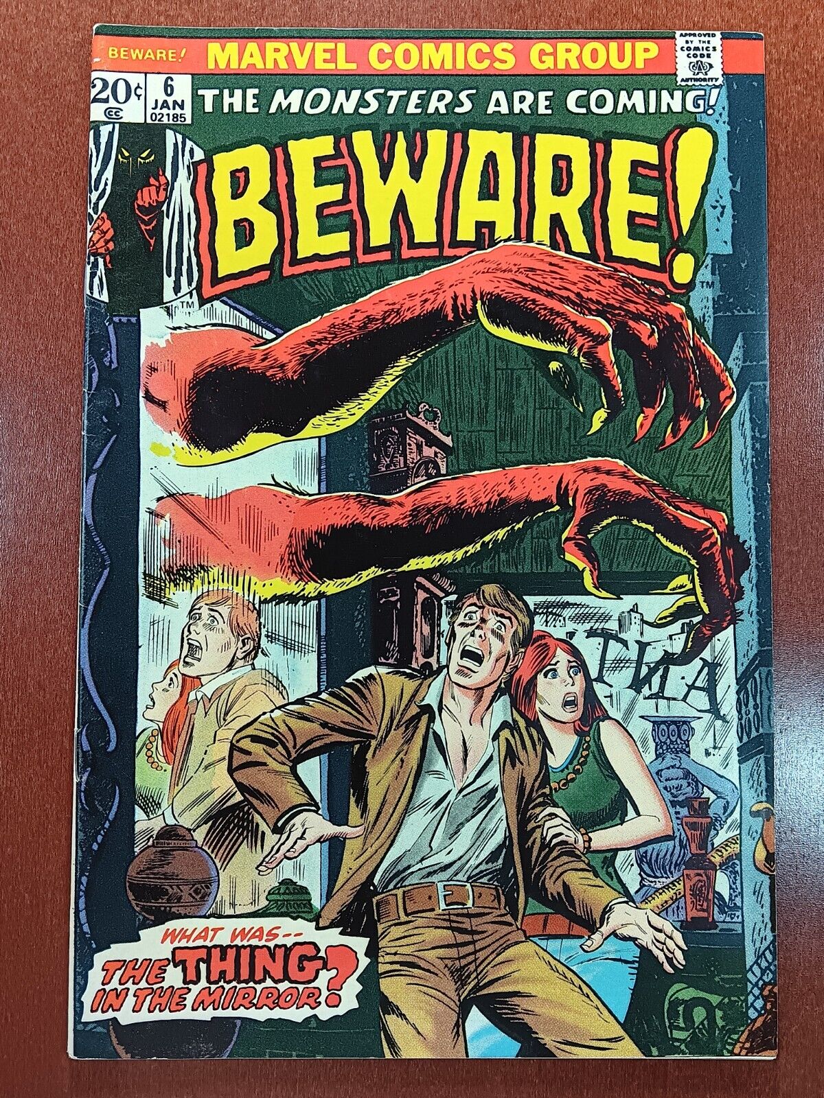 Beware #6..1974..Marvel Horror..