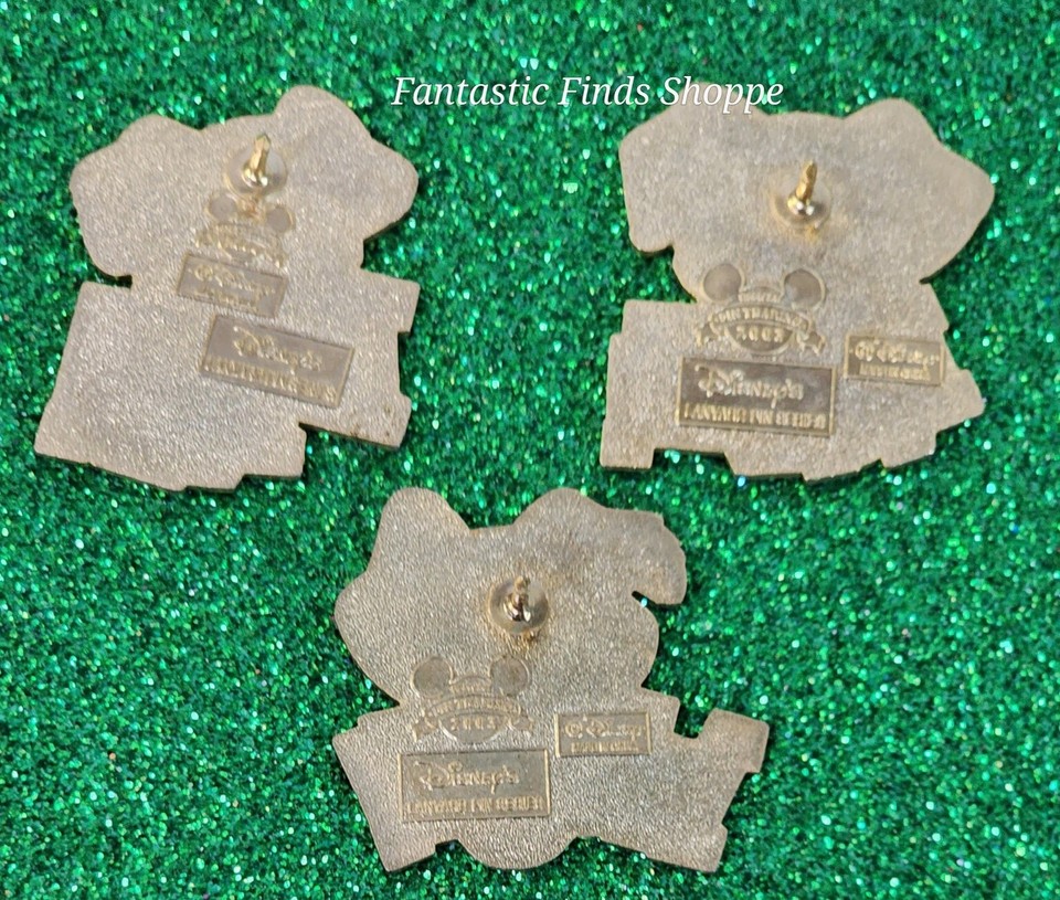 Disney Lanyard 101 Dalmatians ARF! RUFF! WOOF! 3 pin pins set ...