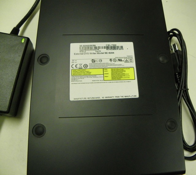 Samsung SES204N DVDR/RW External Lightscribe SES204 Drive W AC