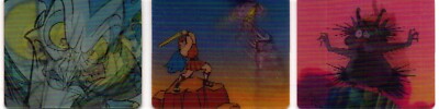 McDonald's-Disney 3er Set Karten: HERKULES-Serie (Nr. 8, 9 und 11, Jahr 1998)