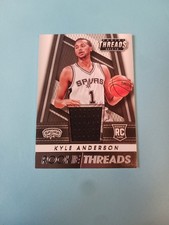 2014-15 Panini Threads Rookie Threads #75 Kyle Anderson Jersey Material