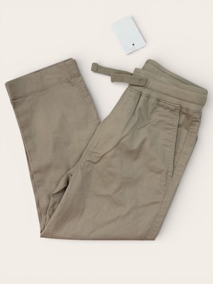 J. Crew Crewcuts Kid Boys Stretch-Cotton Pull-on Pants Khaki Size 4