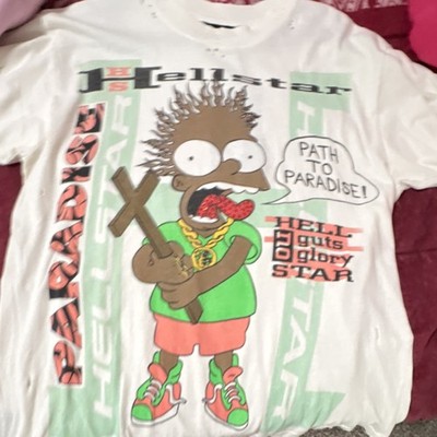 Hellstar bart cartoon shirt 