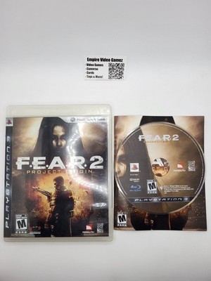 F.E.A.R. 2: Project Origin (Sony PlayStation 3 PS3) - Complete - CIB - Tested