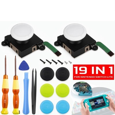 For Nintendo Switch Lite 19in1 Analog Joystick Replacement Repair Tool Kit Set