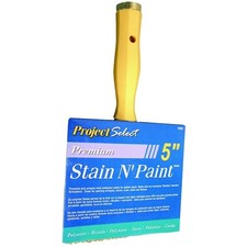 Linzer 3550-5 Paint Brush, 5 in W, 3-1/8 in L Bristle, Polyester Bristle, Thread