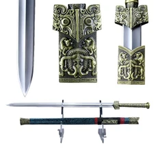 sword European Knights Templar cosplay1060 carbon steel blade, Crusader katana