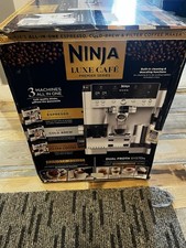 Ninja Luxe Cafe Premier Coffee Machine - ES601UK Silver - Brand New & Sealed