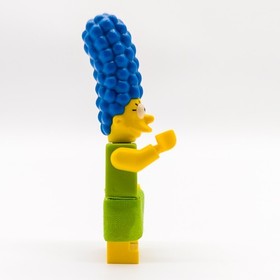 LEGO The Simpsons Minifigure Marge Simpson sim027 2015 from 71016