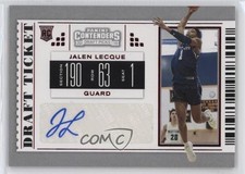 2019 Contenders Draft Picks College Ticket Red Foil Jalen Lecque #119 Auto 0v9m