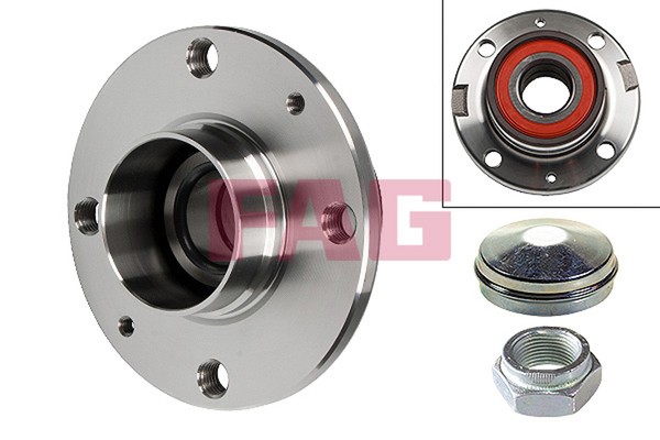 Radlagersatz Schaeffler FAG 713 6063 50 FüR Fiat Punto EVO Abarth Van Bifuel 199-image