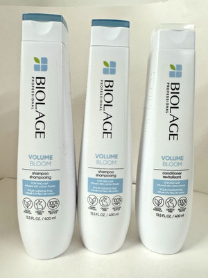 Matrix Biolage, 2 volume bloom shampoo & 1 Conditioner 13.5 oz as pictured