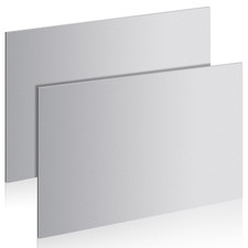 2 PCS 18 Gauge Steel Sheets Metal Cold Rolled Plate 12x9 Inch Weldable DIY