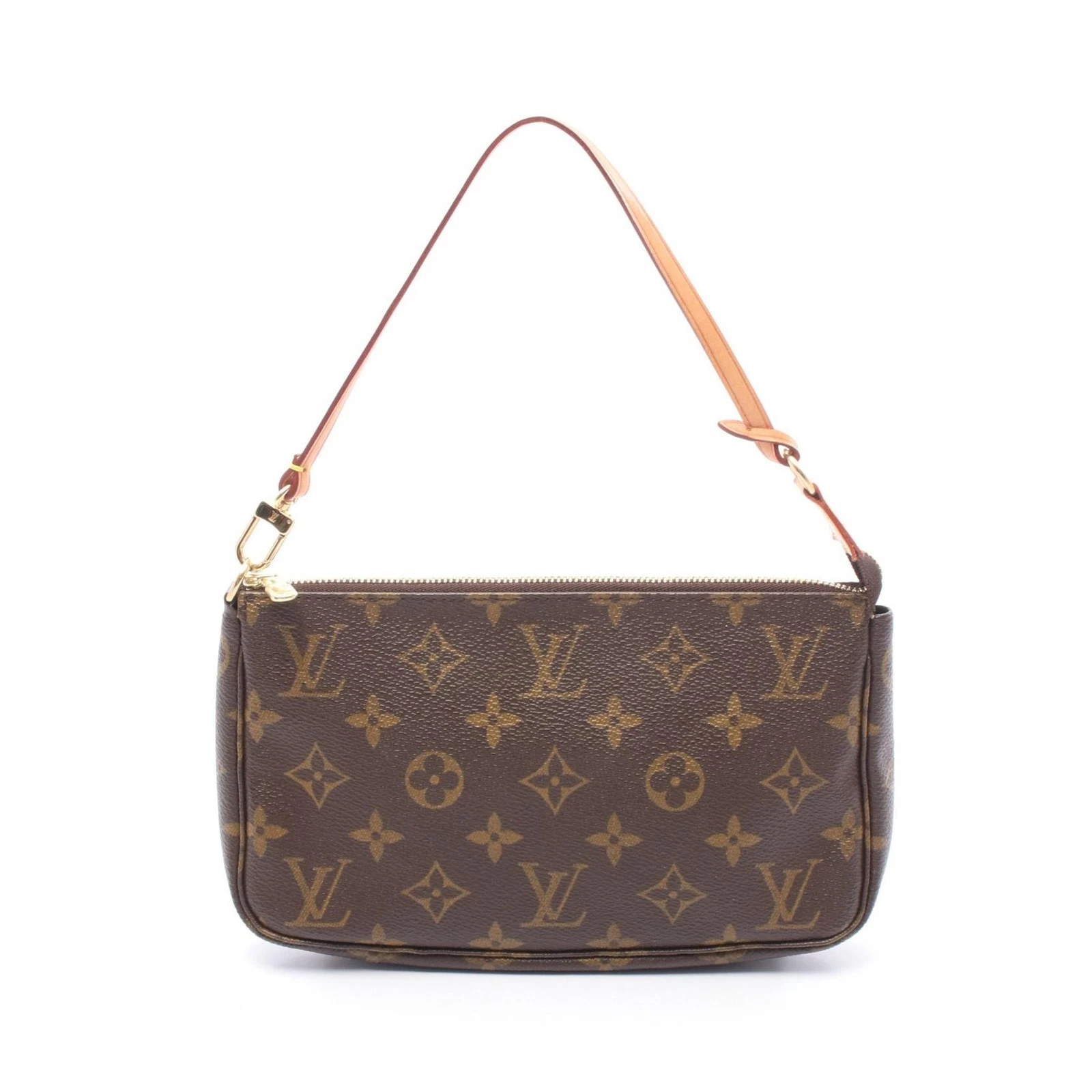 LOUIS VUITTON（LV） LOUIS VUITTON Pochette Accessori Borsa a Mano M51980 Monogram Tela Marrone Us