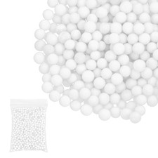 Foam Beads 7-9mm Mini Small Balls Polystyrene Beads White