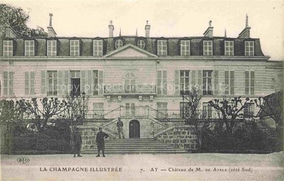 Ay EPERNAY 51 Marne Chateau de M de Ayala