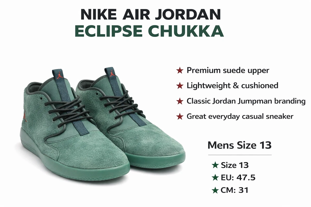 Jordan Eclipse Chukka Sequoia for Sale | Authenticity Guaranteed