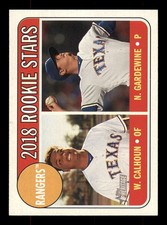 2018 Topps Heritage (Base) #1-400, High #501-700 Singles Stars/RC/HOF (You Pick)