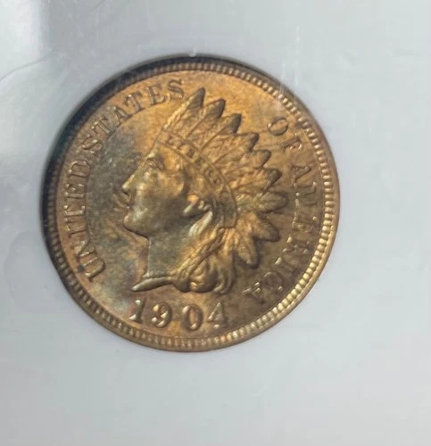 1904 Indian Head Cent — photo from the most recent tracked eBay sale
