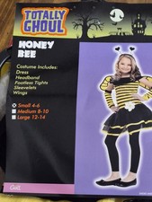 Honey Bee Costume Size Girl Small 4-6