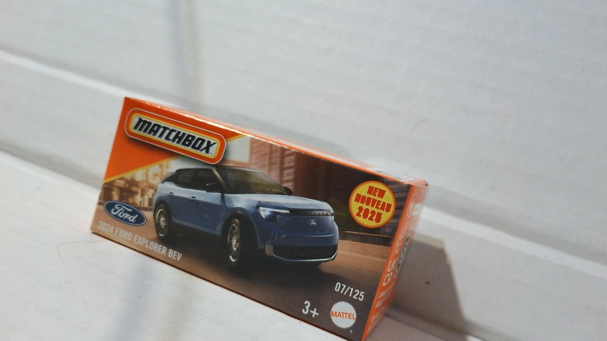 Matchbox 2024 Ford Explorer BEV #7/125 Case A 2025 Blue Power