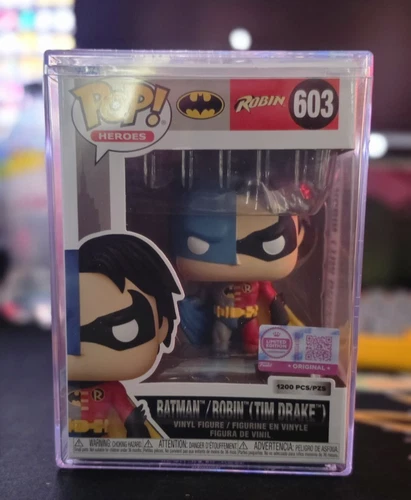 Pop! Batman/Robin (Tim Drake) with Pop! Protector In Hand! #603 - 1200 Pcs
