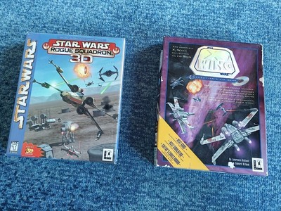 *Empty Box Only* VTG Star Wars PC Game X-Wing Rogue Squadron Lucas Artsoh